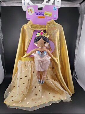 Giggle Scape Royalty Dress-Up & Matching Accessory Set Age 3-6
